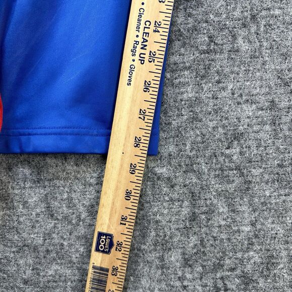 Nascar Women's Track Pants 14 16 Blue Red Embroidered Drawstring Racing Stripe - Picture 10 of 10